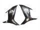 Billige Suzuki GSXR 600 / GSXR 750 Motorrad Verkleidung 2011-2024 - Matt Schwarz Glanzendes Schwarz Weiss Aufkleber