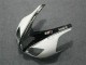 Billige Kawasaki ZX6R Motorrad Verkleidung 2007-2008 - Schwarz Weiss Elf
