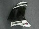 Billige Kawasaki ZX6R Motorrad Verkleidung 2007-2008 - Schwarz Weiss Elf