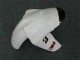 Billige Kawasaki ZX6R Motorrad Verkleidung 2007-2008 - Schwarz Weiss Elf