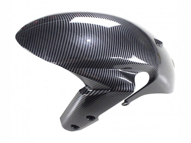 Billige Suzuki GSXR 600 / GSXR 750 Motorrad Verkleidung 2011-2024 - Schwarzes Carbonfaser Rot