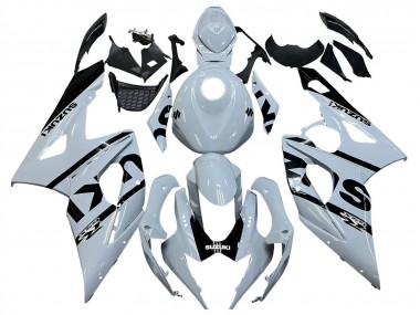 Billige Suzuki GSXR 1000 Motorrad Verkleidung 2005-2006 - Weiss Schwarz