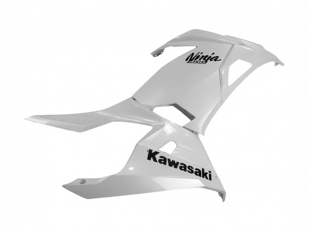 Billige Kawasaki Ninja 400 Motorrad Verkleidung 2018-2024 - Glanzendes Weiss