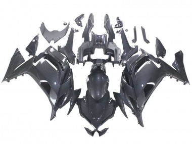 Billige Kawasaki Ninja 650 EX650 Motorrad Verkleidung 2020-2024 - Carbonfaser