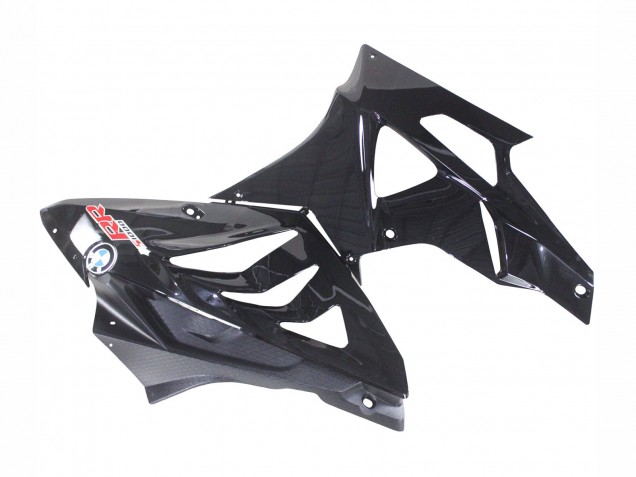 Billige BMW S1000RR Motorrad Verkleidung 2009-2014 - Glanzendes Schwarz