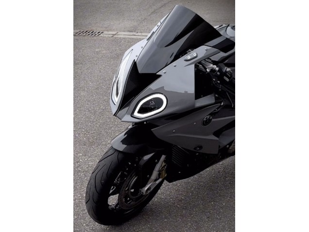 Billige BMW S1000RR Motorrad Verkleidung 2015-2016 - Grau Carbonfaser