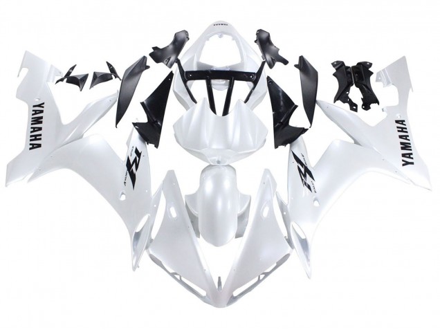 Billige Yamaha YZF 1000 R1 Motorrad Verkleidung 2004-2006 - Perl Weiss Schwarz Aufkleber