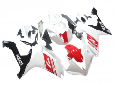 Billige Yamaha YZF 1000 R1 Motorrad Verkleidung 2007-2008 - Weiss Rot Schwarz