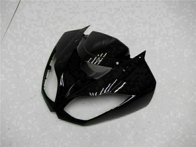 Billige Kawasaki ZX6R Motorrad Verkleidung 2009-2012 - Glanzendes Schwarz Gold Ninja