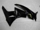 Billige Kawasaki ZX6R Motorrad Verkleidung 2009-2012 - Glanzendes Schwarz Gold Ninja