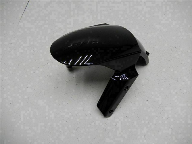 Billige Kawasaki ZX6R Motorrad Verkleidung 2009-2012 - Glanzendes Schwarz Gold Ninja