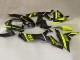 Billige Yamaha YZF 1000 R1 Motorrad Verkleidung 2020-2025 - Glanzendes Schwarz Fluoreszierendes Gelb