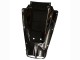 Billige Yamaha YZF R6S Motorrad Verkleidung 2006-2009 - Glanzendes Schwarz Weiss Aufkleber