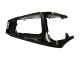 Billige Yamaha YZF R6S Motorrad Verkleidung 2006-2009 - Glanzendes Schwarz Weiss Aufkleber