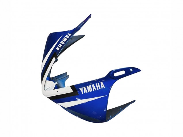 Billige Yamaha YZF R6 Motorrad Verkleidung 2003-2004 - Blau Weiss Glanzendes Schwarz Yamalube