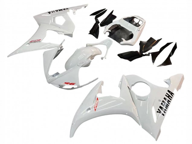 Billige Yamaha YZF R6S Motorrad Verkleidung Kit 2006-2009 - Weiss