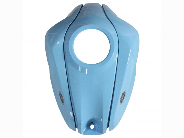 Billige Yamaha YZF R3/R25 Motorrad Verkleidung 2015-2018 - Hellblau Schwarz Yamalube 21
