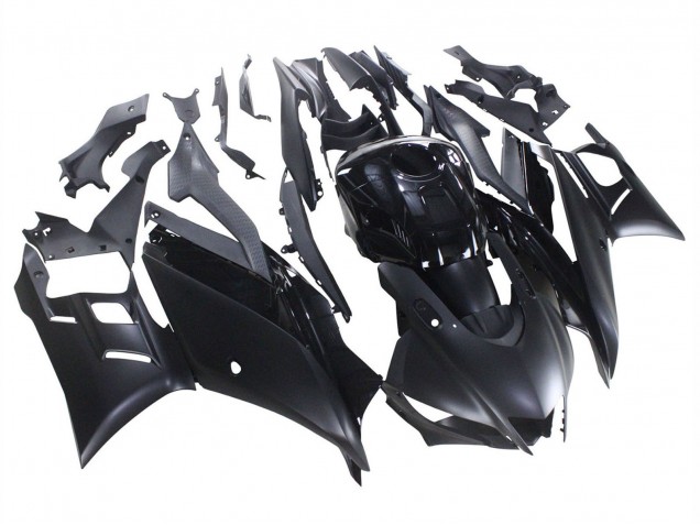 Billige Yamaha YZF R3/R25 Motorrad Verkleidung 2022-2024 - Matt Schwarz