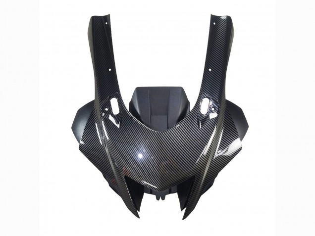 Billige Yamaha YZF R7 Motorrad Verkleidung 2021-2024 - Schwarze Carbonfaser