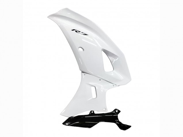 Billige Yamaha YZF R7 Motorrad Verkleidung 2021-2024 - Glanzendes Weiss