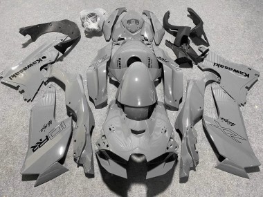 Billige Kawasaki ZX10R Motorrad Verkleidung 2021-2025 - Grau Ninja