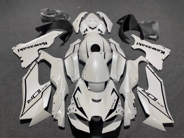 Billige Kawasaki ZX10R Motorrad Verkleidung 2021-2025 - Perl Weiss Schwarz