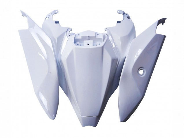 Billige Kawasaki ZX10R Motorrad Verkleidung 2021-2025 - Weiss Schwarz