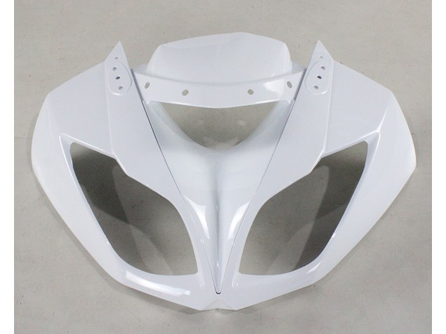 Billige Kawasaki ZX6R Motorrad Verkleidung 2009-2012 - Weiss Schwarz Ninja
