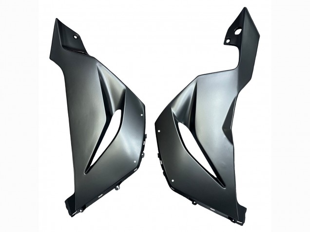 Billige Kawasaki ZX6R Motorrad Verkleidung 2013-2018 - Matt Schwarz