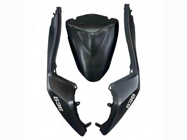 Billige Kawasaki ZX6R Motorrad Verkleidung 2013-2018 - Matt Schwarz