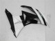 Billige Kawasaki ZX6R Motorrad Verkleidung 2009-2012 - Glanzendes Schwarz Weiss