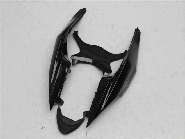 Billige Kawasaki ZX6R Motorrad Verkleidung 2009-2012 - Glanzendes Schwarz Weiss
