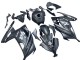 Billige Kawasaki EX300 Motorrad Verkleidung 2013-2024 - Matt Schwarz Weiss Elf Schnee