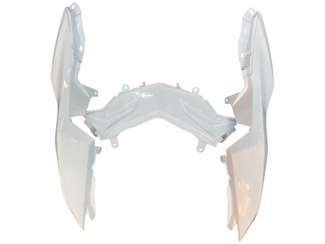 Billige Kawasaki EX300 Motorrad Verkleidung 2013-2024 - Weiss Schwarz