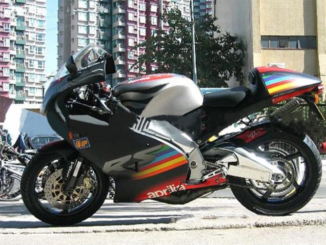 Billige Aprilia RS125 Motorrad Verkleidung 2000-2005 - Schwarz Rot Silber
