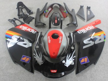 Billige Aprilia RS125 Motorrad Verkleidung 2000-2005 - Schwarz Rot Silber