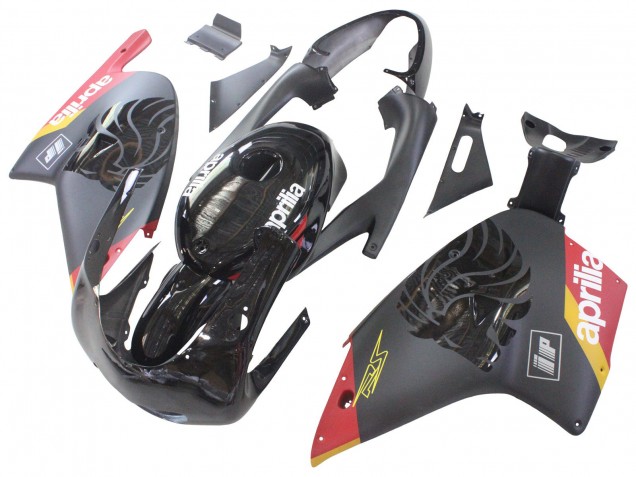 Billige Aprilia RS125 Motorrad Verkleidung 2000-2005 - Schwarz Rot Gelb