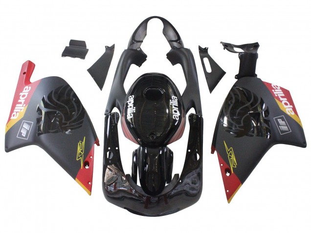 Billige Aprilia RS125 Motorrad Verkleidung 2000-2005 - Schwarz Rot Gelb