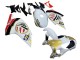 Billige Aprilia RS125 Motorrad Verkleidung 2000-2005 - Weiss Gelb Rot