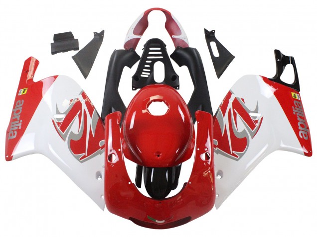 Billige Aprilia RS125 Motorrad Verkleidung 2000-2005 - Weiss Rot