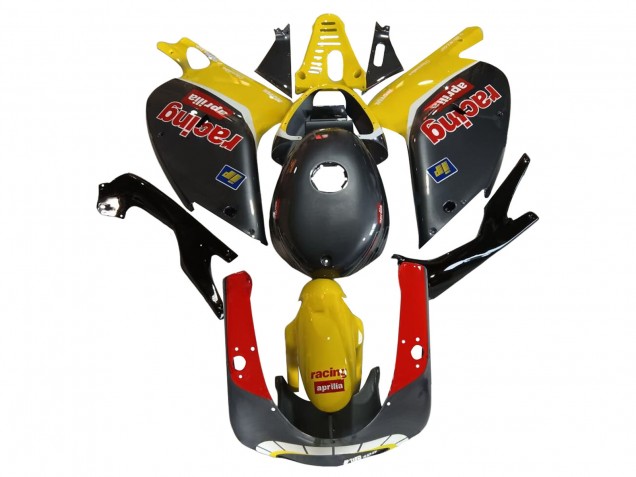 Billige Aprilia RS125 Motorrad Verkleidung 2000-2005 - Schwarz Gelb Rot