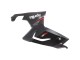 Billige Aprilia RS125 Motorrad Verkleidung 2006-2011 - Glanzendes Schwarz Rot Weiss Aufkleber