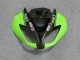 Billige Kawasaki ZX6R Motorrad Verkleidung 2009-2012 - Grun Glanzendes Schwarz Elf Touch4 Bridgestone