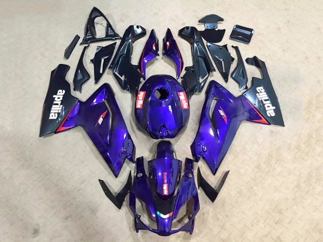 Billige Aprilia RS125 Motorrad Verkleidung 2006-2011 - Blau Lila Schwarz