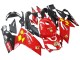 Billige Aprilia RS125 Motorrad Verkleidung 2006-2011 - Rot Weiss Gelb Schwarz