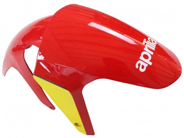 Billige Aprilia RS125 Motorrad Verkleidung 2006-2011 - Rot Weiss Gelb Schwarz