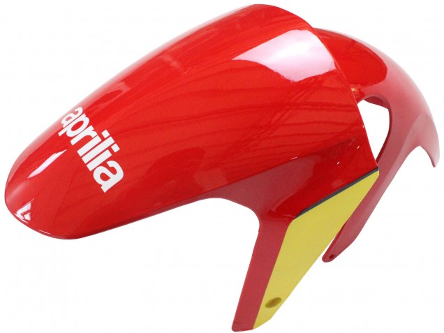 Billige Aprilia RS125 Motorrad Verkleidung 2006-2011 - Rot Weiss Gelb Schwarz