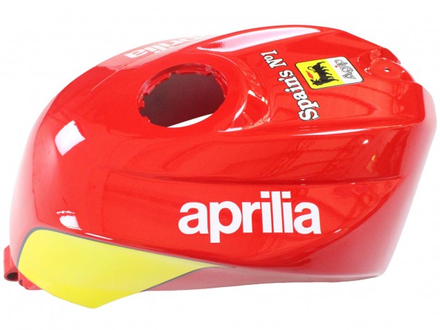 Billige Aprilia RS125 Motorrad Verkleidung 2006-2011 - Rot Weiss Gelb Schwarz