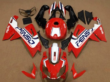 Billige Aprilia RS125 Motorrad Verkleidung 2006-2011 - Rot Weiss