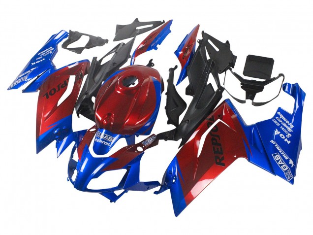 Billige Aprilia RS125 Motorrad Verkleidung 2006-2011 - Blau Rot
